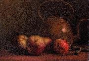 Georges Jansoone, Still life with apples